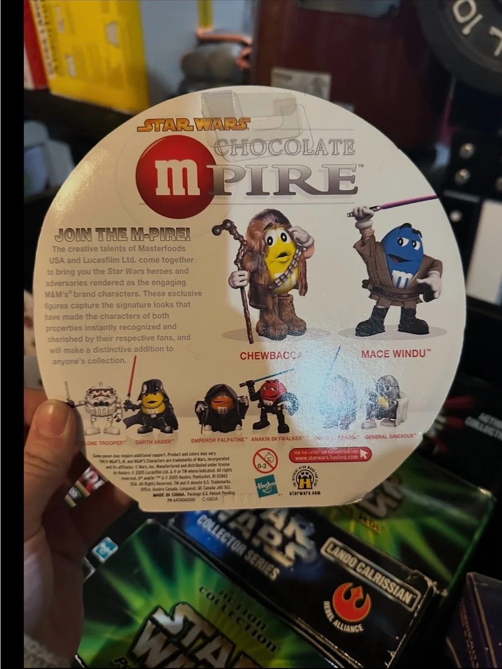Star Wars Chocolate M-Pire M&M Collectible Display